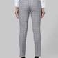 Park Avenue Grey Curvy Fit Polyester Blend Trouser