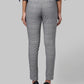 Park Avenue Grey Tapered Fit Polyester Blend Trouser