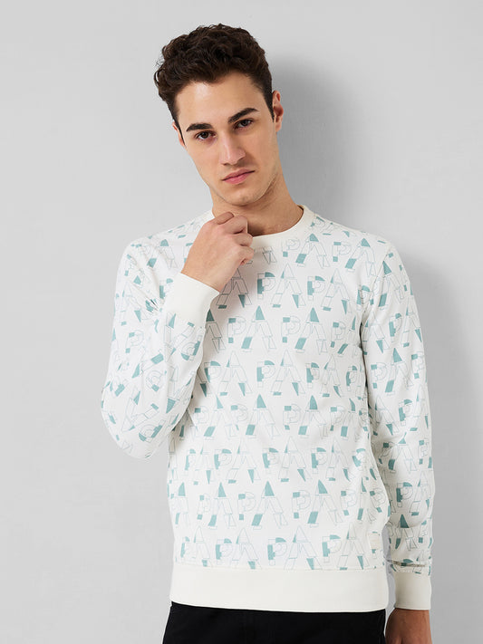 Park Avenue White Sweatshirt