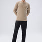 Park Avenue Men Brown Round Neck Collar T-Shirt