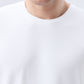 Park Avenue Men White Round Neck Collar T-Shirt