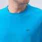 Park Avenue Men Blue Round Neck Collar T-Shirt