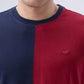 Park Avenue Men Maroon Cotton T-shirt