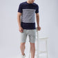 Park Avenue Men Blue T-shirt