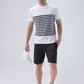 Park Avenue Men White Round Neck Collar T-shirt