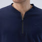 Park Avenue Men Blue Round Neck Collar T-Shirt