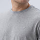 Park Avenue Men Grey Round Neck Collar T-Shirt