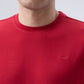 Park Avenue Men Red Round Neck Collar T-Shirt
