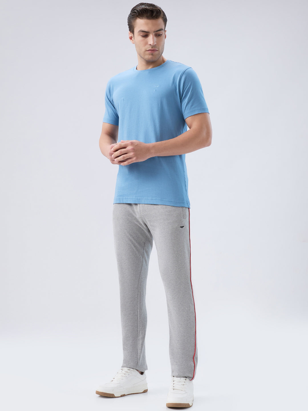 Park Avenue Men Blue T-Shirt