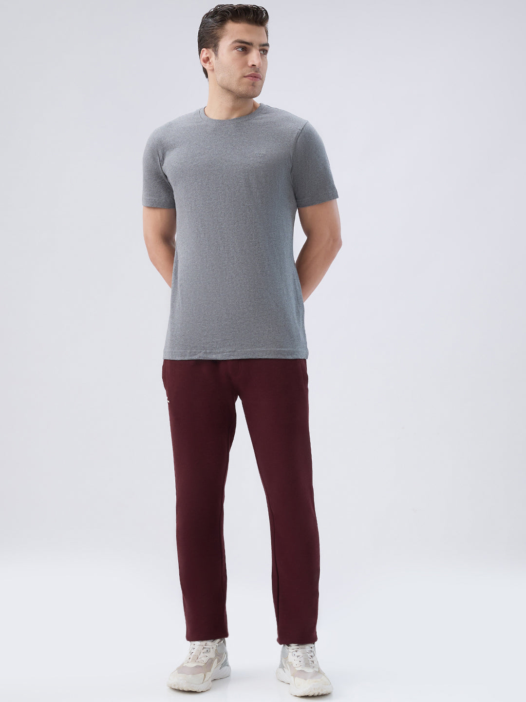 Park Avenue Men Blue T-Shirt