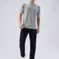 Park Avenue Men Grey Round Neck Collar T-Shirt