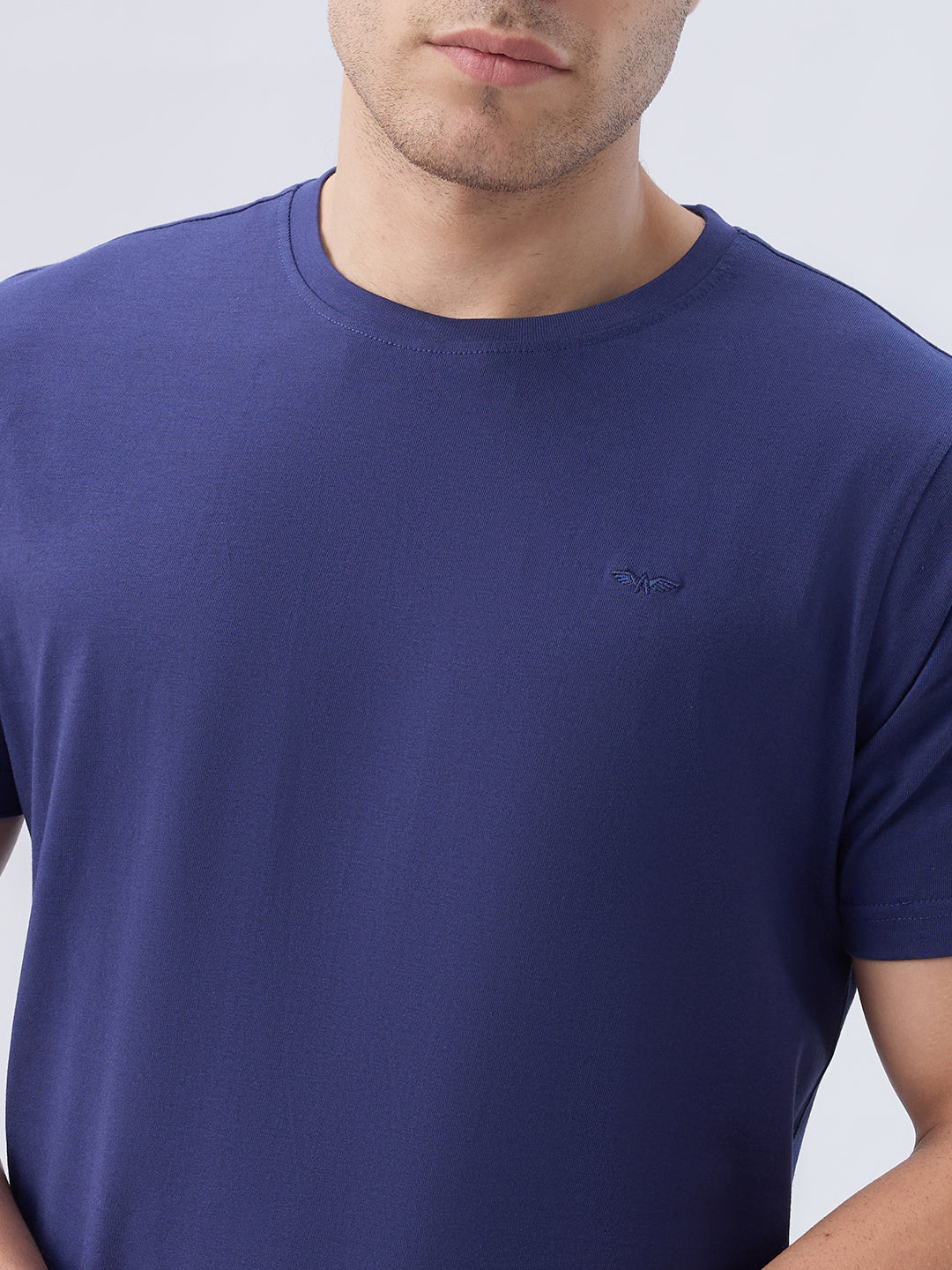 Park Avenue Men Grey T-Shirt