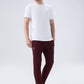 Park Avenue Men White Round Neck Collar T-Shirt