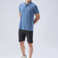 Park Avenue Men Blue T-Shirt
