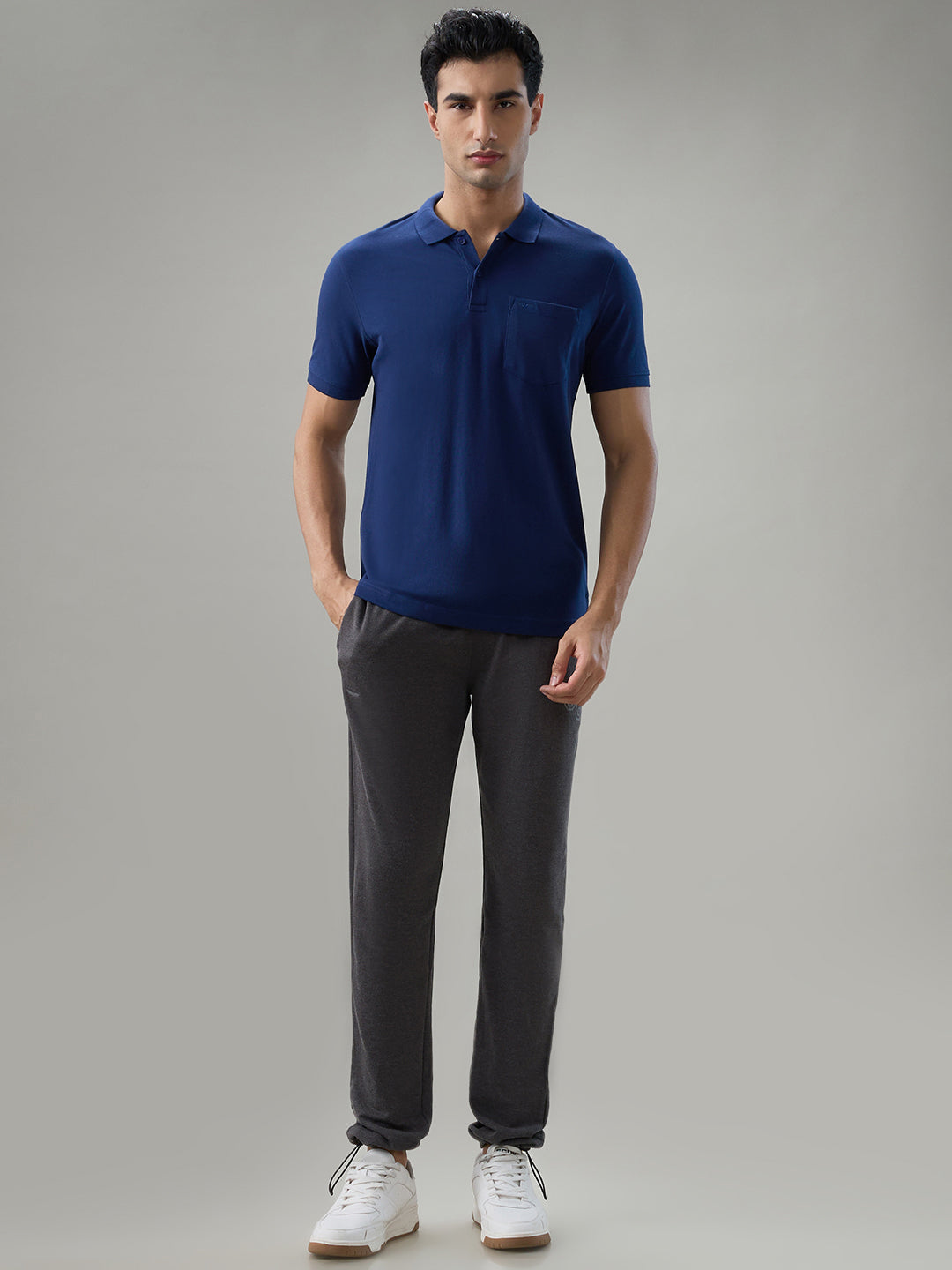 Park Avenue Men Blue T-Shirt