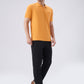 Park Avenue Men Orange Polo Neck Collar T-Shirt