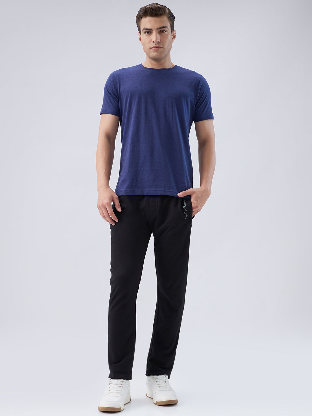 Park Avenue Men Blue T-Shirt
