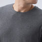 Park Avenue Men Grey Crew Neck Collar T-Shirt