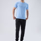 Park Avenue Men Blue Round Neck Collar T-Shirt
