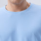 Park Avenue Men Blue Round Neck Collar T-Shirt