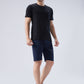 Park Avenue Men Black Crew Neck Collar T-Shirt