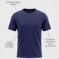 Park Avenue Men Blue Regular Fit Round Neck Collar T-Shirt