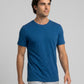 Park Avenue Men Blue Regular Fit Round Neck Collar T-Shirt