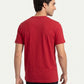 Park Avenue Men Red Regular Fit Round Neck Collar T-Shirt