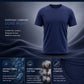 Park Avenue Men White Regular Fit Round Neck Collar T-Shirt