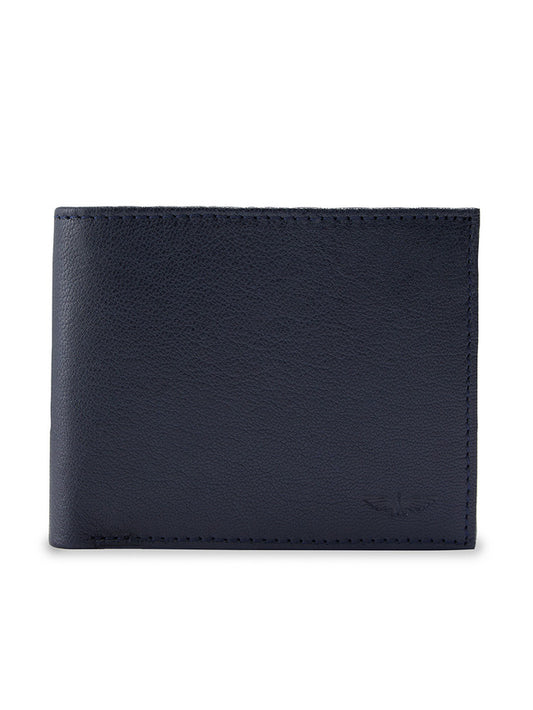 Park Avenue Blue Leather Wallet