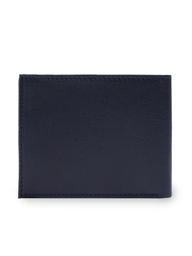 Park Avenue Blue Leather Wallet