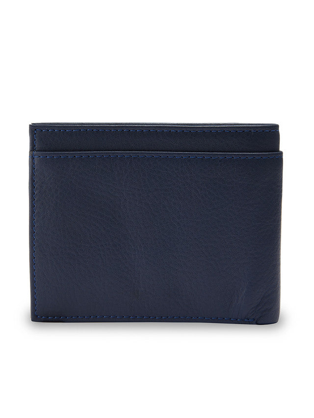 Park Avenue Blue Leather Wallet