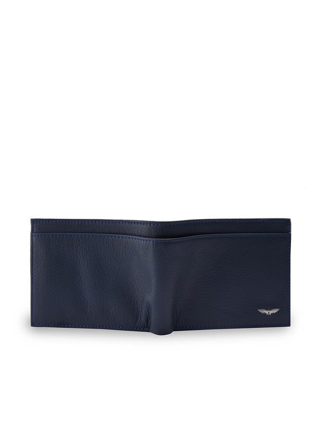 Park Avenue Blue Leather Wallet