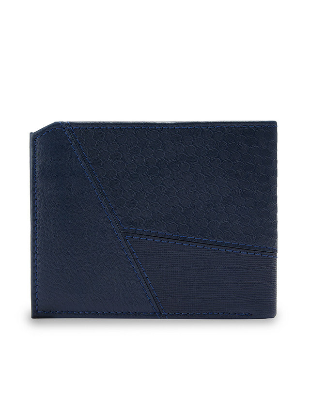 Park Avenue Blue Leather Wallet