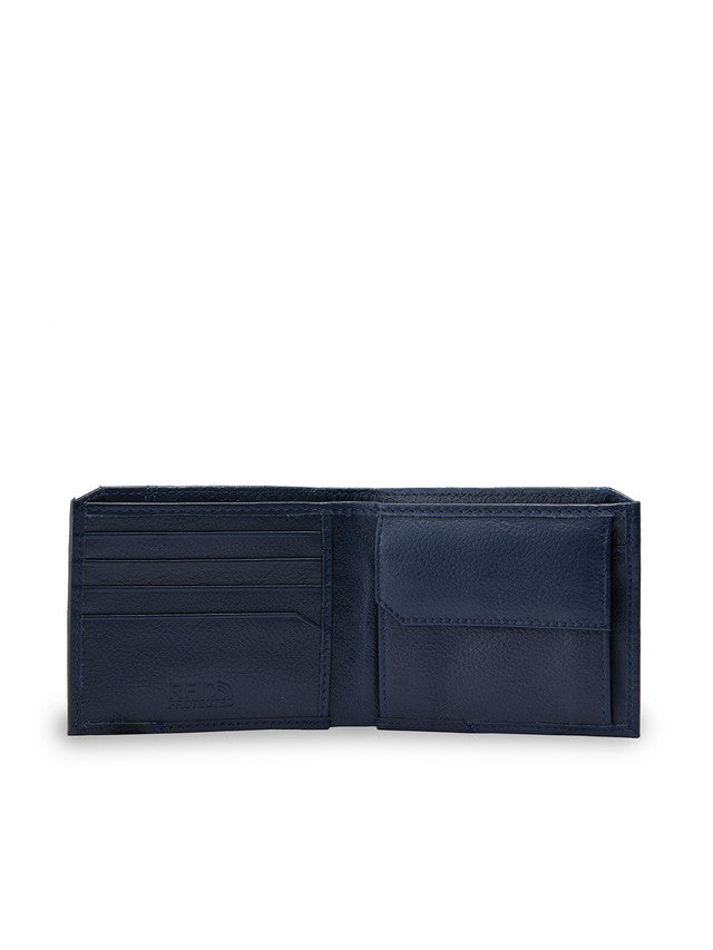 Park Avenue Blue Leather Wallet