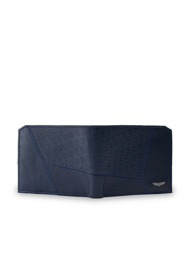 Park Avenue Blue Leather Wallet