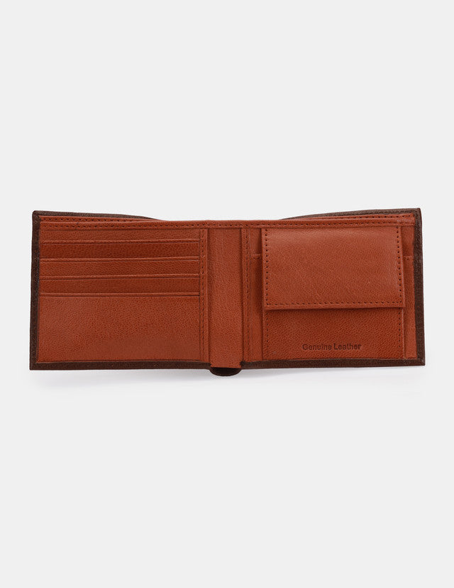 Park Avenue Brown Leather Wallet