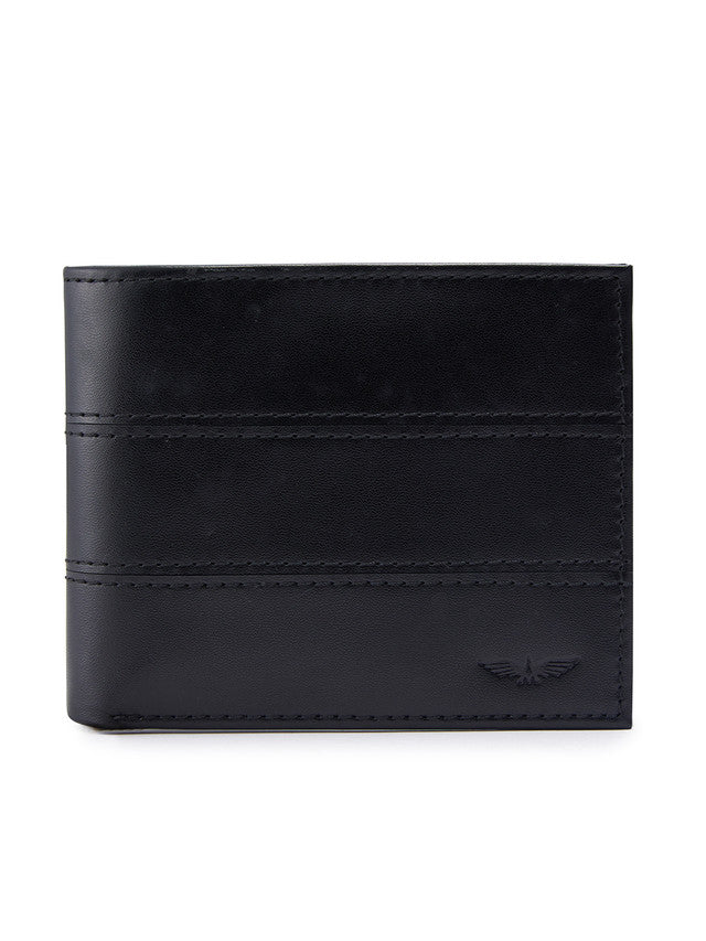 Park Avenue Black Leather Wallet