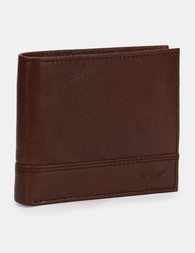 Park Avenue Brown Leather Wallet