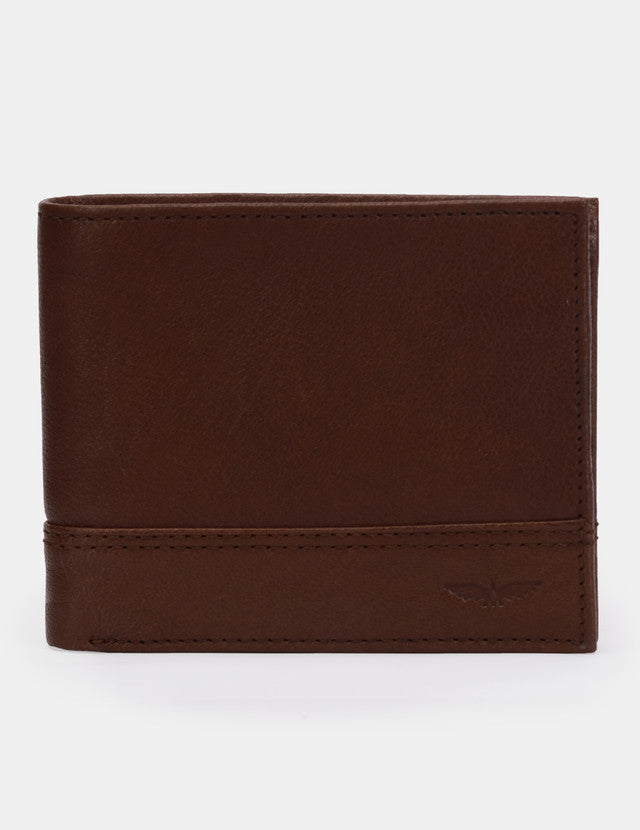 Park Avenue Brown Leather Wallet