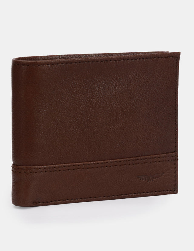 Park Avenue Brown Leather Wallet