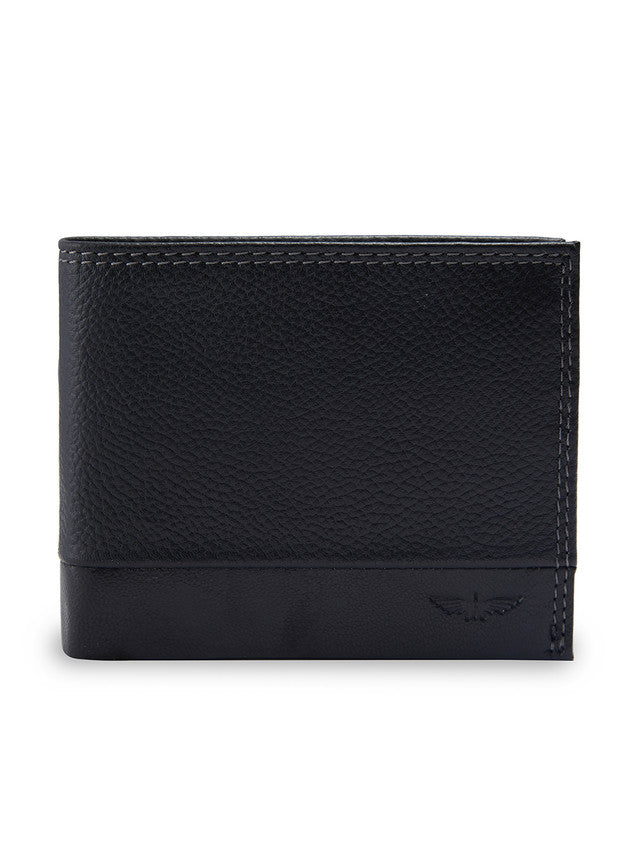 Park Avenue Black Leather Wallet