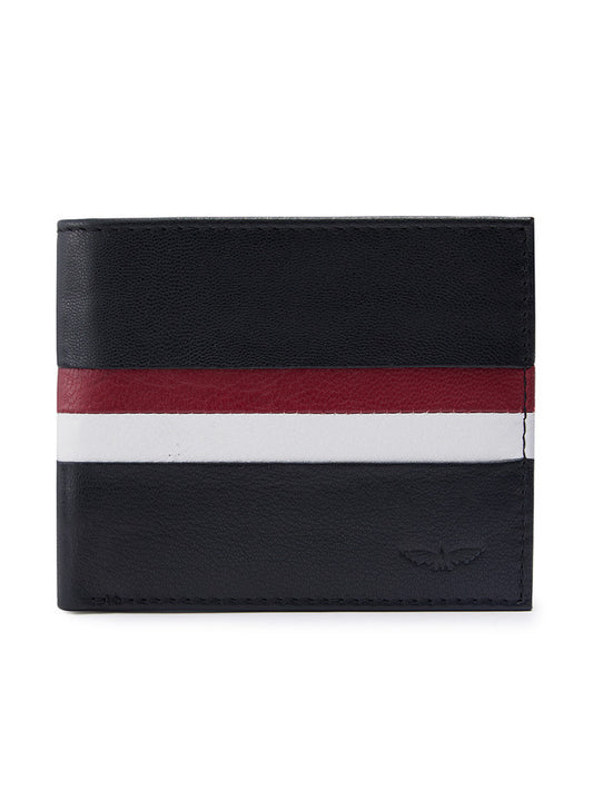 Park Avenue Black Leather Wallet