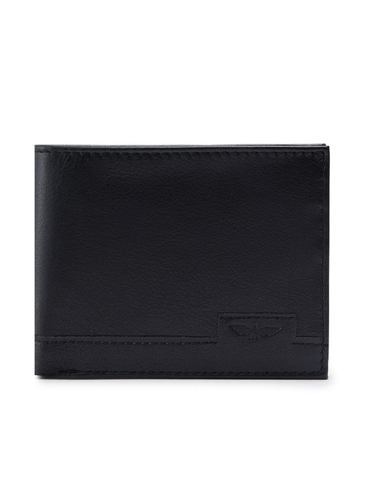 Park Avenue Black Leather Wallet