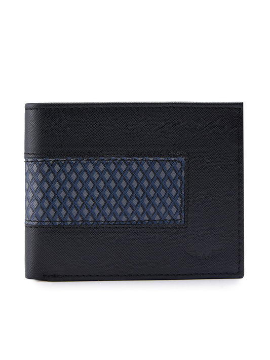 Park Avenue Blue Leather Wallet