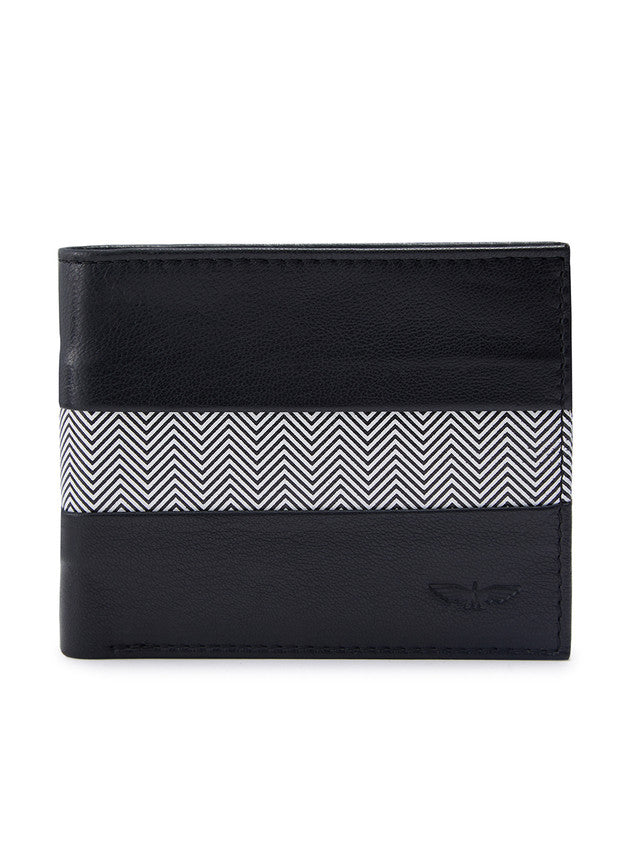 Park Avenue Black Leather Wallet