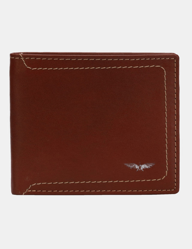 Park Avenue Brown Leather Wallet