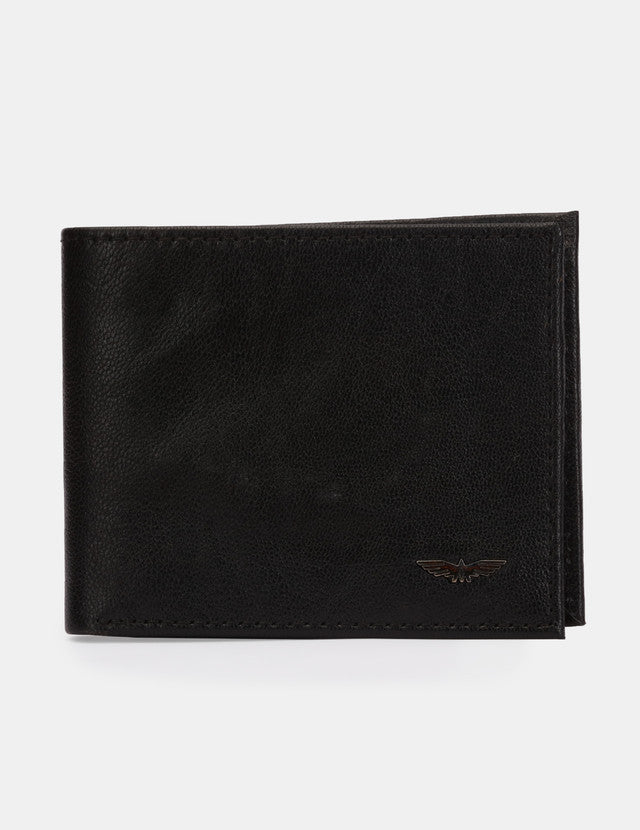 Park Avenue Black Leather Wallet