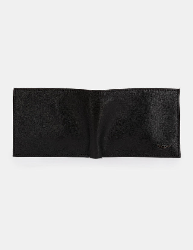 Park Avenue Black Leather Wallet