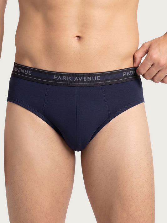 Park Avenue Men Blue Cotton Brief